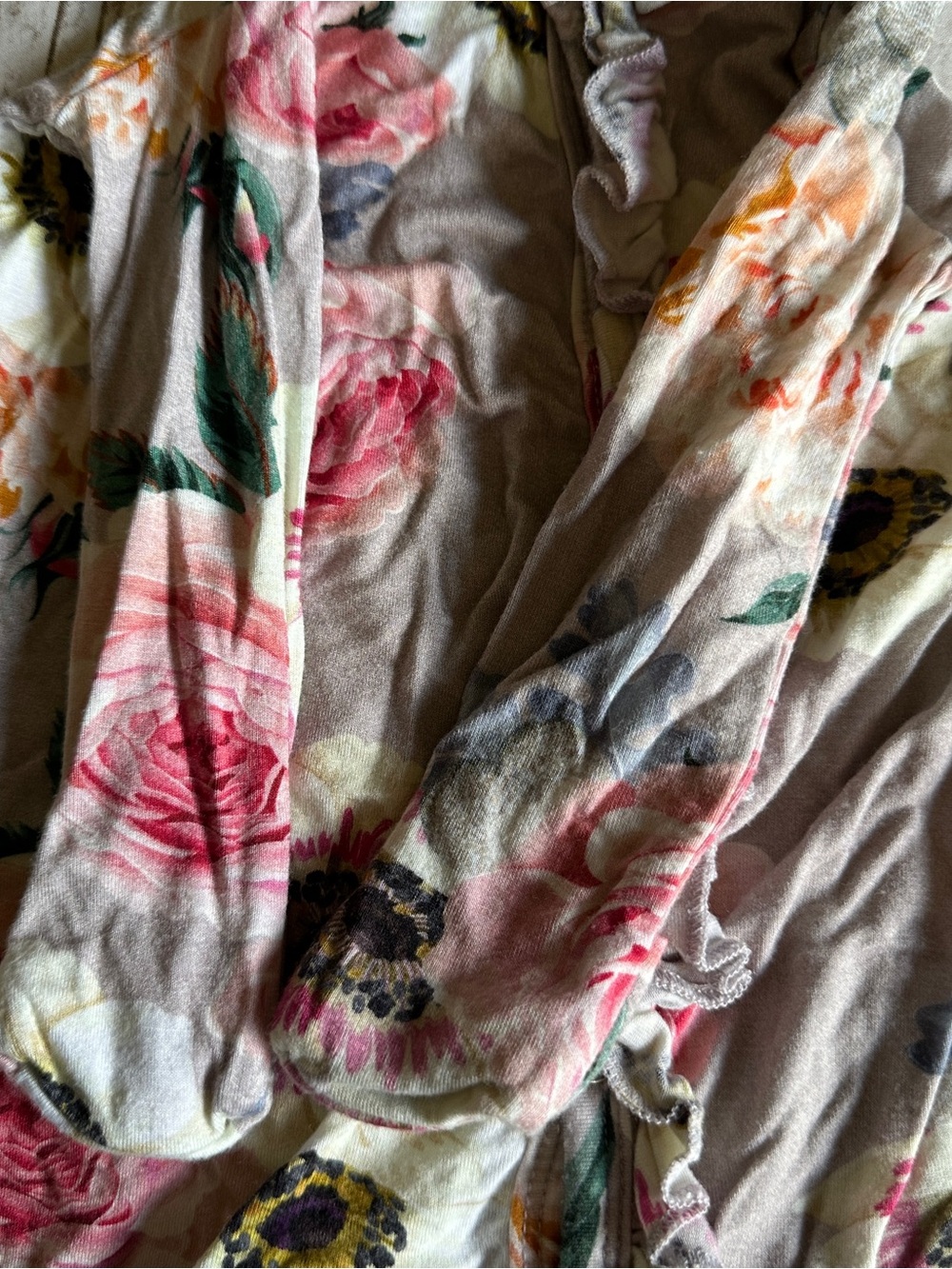 Posh peanut floral romper vguc 0/3 - Picture 6 of 9